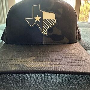 Black Texas Trucker Hat